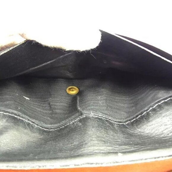 Celine Wallet Purse Coin purse Black Brown Woman unisex Authentic Used - Picture 10 of 13